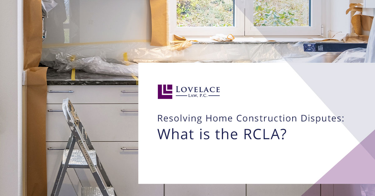 What is the Residential Construction Liability Act (RCLA) in Texas?